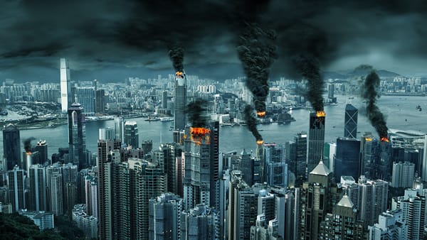Buildings burn - top 10 threats to our survival