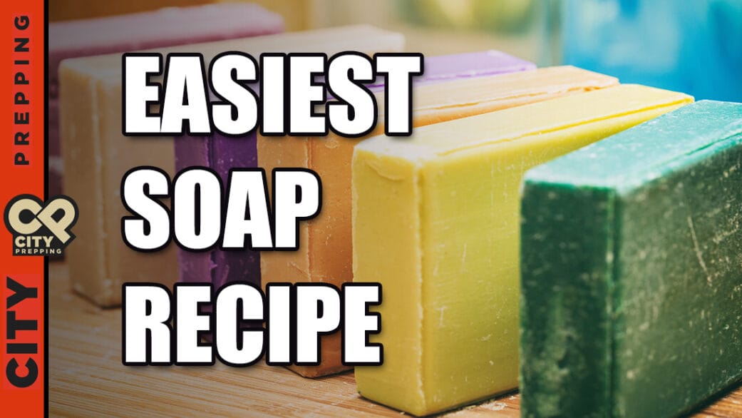 Easiest soap making recipe - step by step