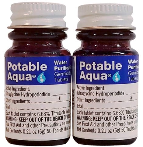 Water Purification Tablets
