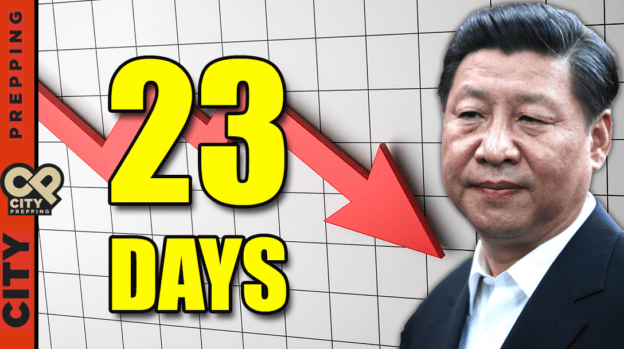 Are We Less Than 30-Days Before China Implodes?