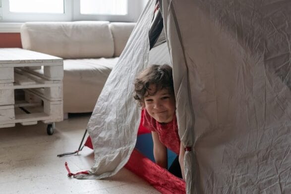 Thumbnail image of Kid In Tent