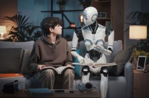 Human With An AI