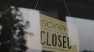 Closed Store Signage