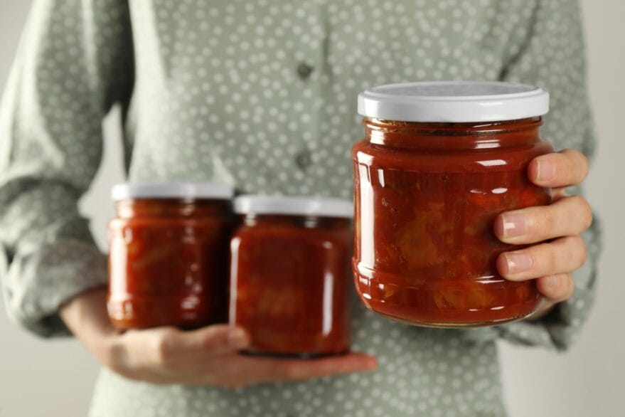 Jarring Tomatoes