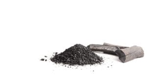 Charcoal for water filtration