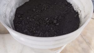 Homemade charcoal for water filtration system DIY
